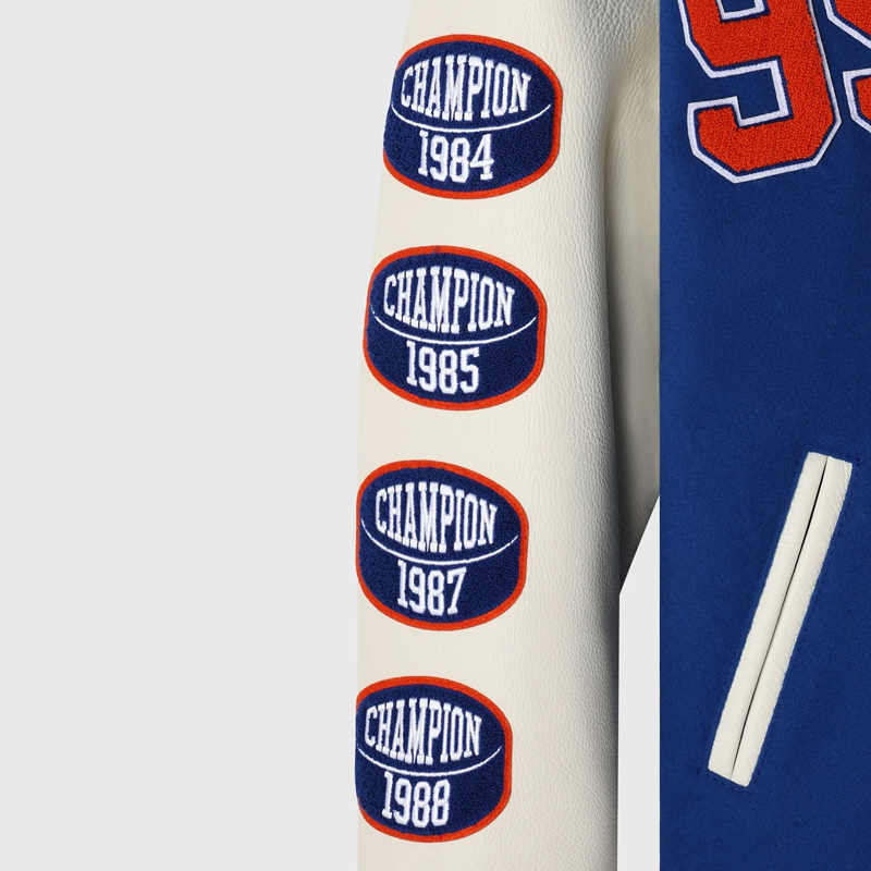 Gretzky The Great One OVO Varsity Jacket - Image 11