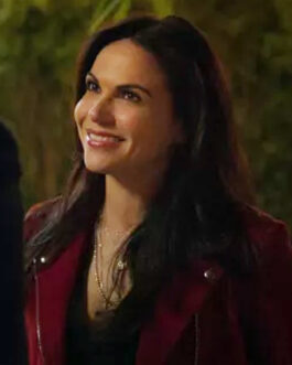 The Lincoln Lawyer Lana Parrilla Red Suede Jacket