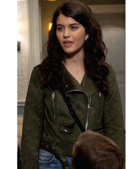 The Mick S02 Sofia Black-D’Elia Green Jacket