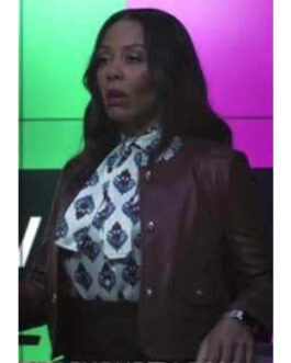 The Morning Show S03 Karen Pittman Leather Jacket