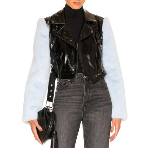 The Other Black Girl Ashleigh Murray Leather Vest - Image 4