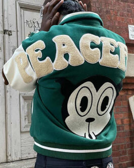 The Peaceful People Letterman Jacket