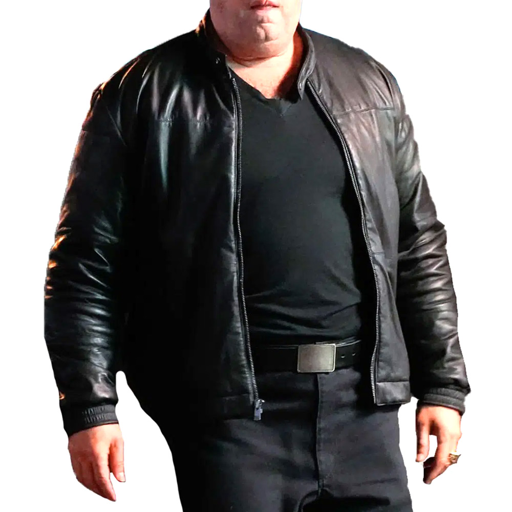 The Penguin Oz Cobb Leather Jacket - Image 3