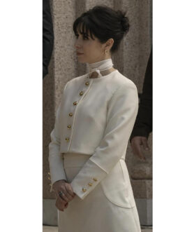 The Penguin Cristin Milioti Off White Jacket