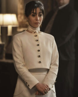 The Penguin Cristin Milioti Off White Jacket