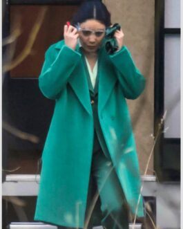 Vanessa Hudgens The Princess Switch 3 Wool Coat