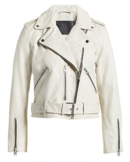 Gina Kirschenheiter The Real Housewives of Orange County Off White Leather Jacket