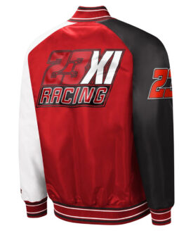 The Reliever 23XI Racing Red and Black Jacket