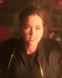 Jenna Coleman The Sandman Bomber Black Jacket