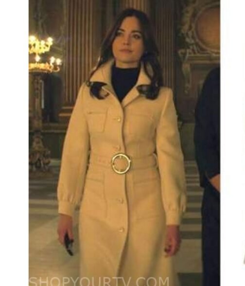 Jenna Coleman The Sandman Coat - Image 4