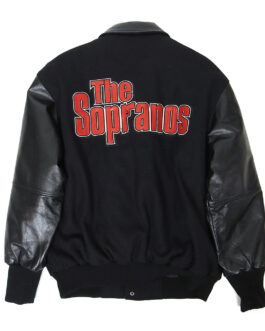 The Sopranos Black Varsity Jacket