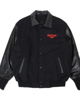 The Sopranos Black Varsity Jacket