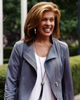Hoda Kotb The Today Show Leather Jacket