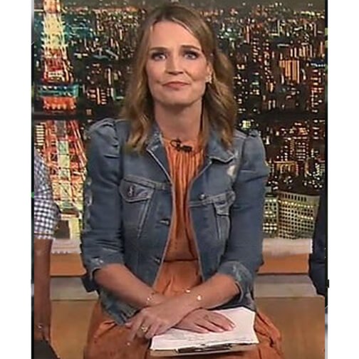 The Today Show Savannah Guthrie Denim Jacket - Image 7