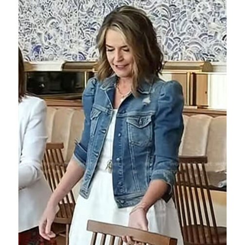 The Today Show Savannah Guthrie Denim Jacket - Image 8