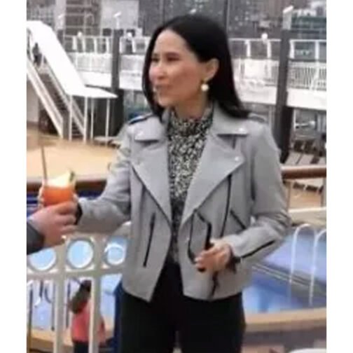 Vicky Nguyen The Today Show Leather Jacket - Image 6