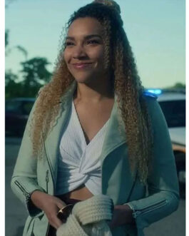 The Umbrella Academy Emmy Raver-Lampman Leather Jacket