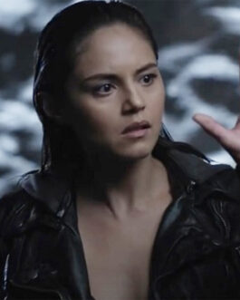 The Vampire Diaries S07 Leslie-Anne Panaligan Leather Jacket