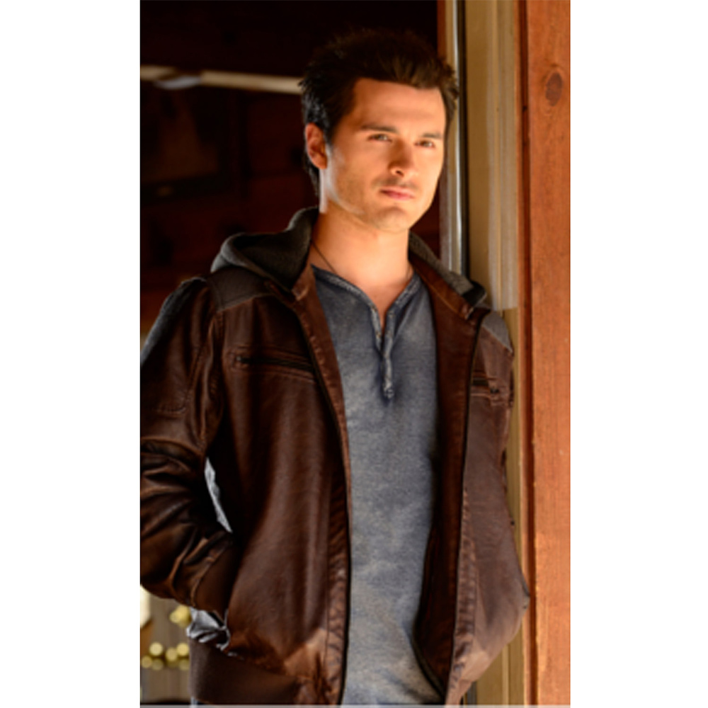 The Vampire Diaries S05 Michael Malarkey Leather Jacket - Image 2