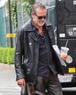 Negan The Walking Dead City Leather Peacoat