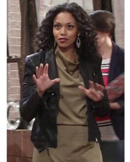 The Young and the Restless Mishael Morgan Leather Jacket