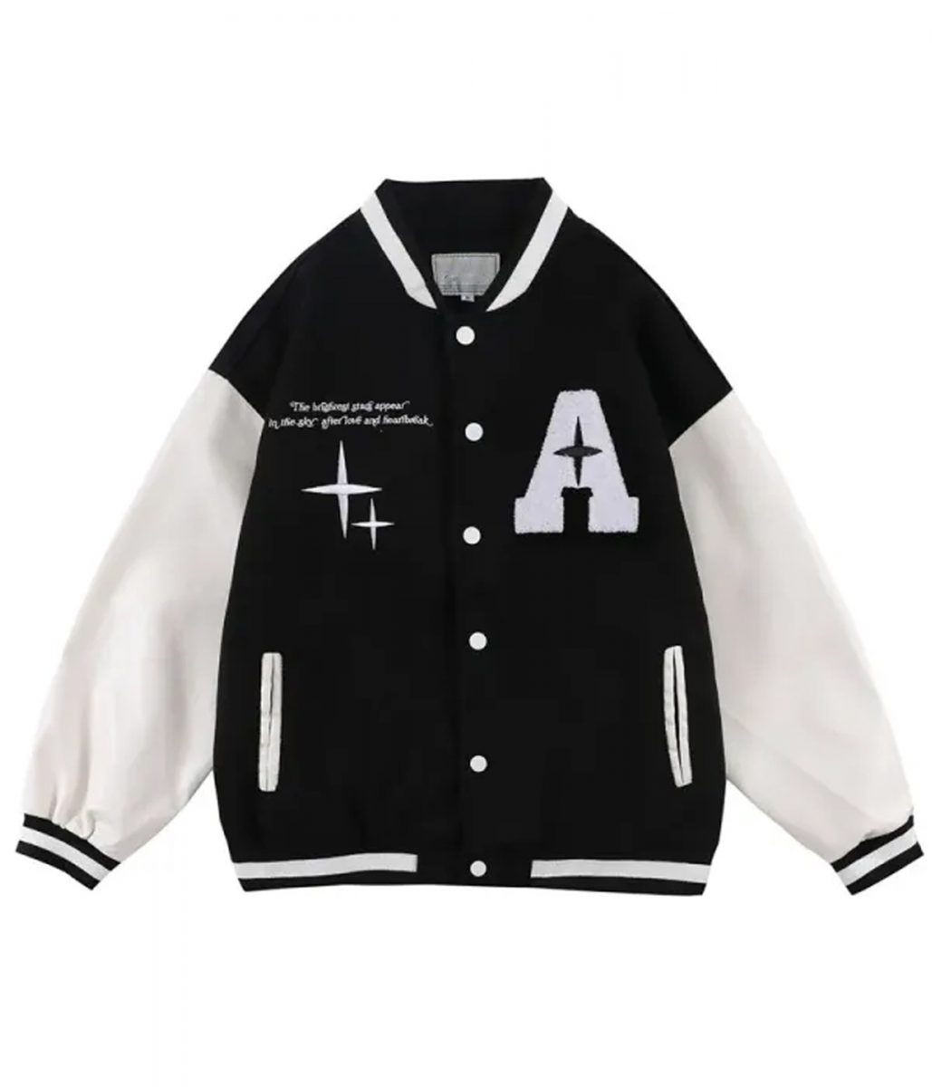 Varsity TideEku Shine Black/Pink Jacket