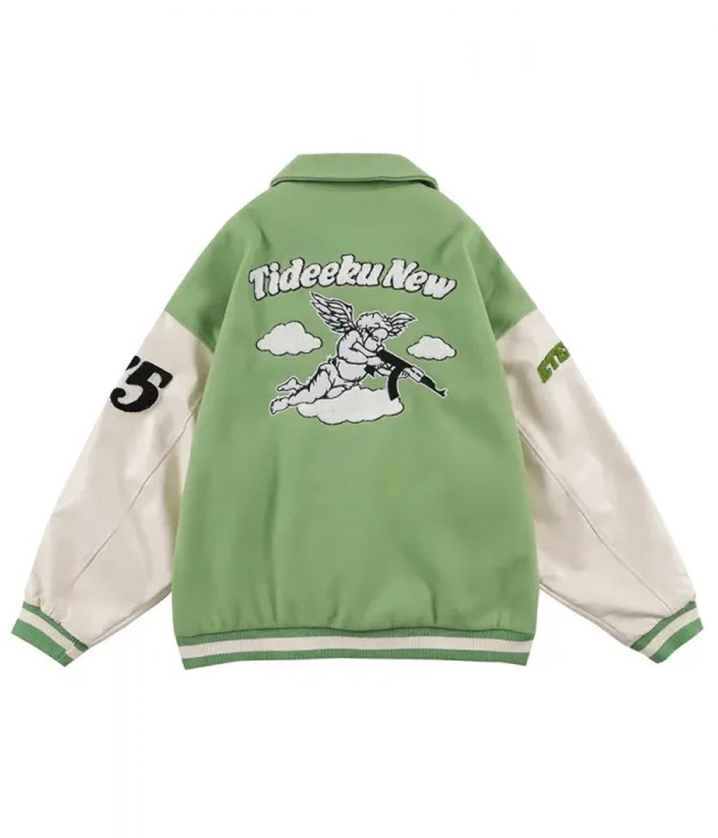 Tideeku New This Killer is Not too Cold Letterman Jacket - Image 4