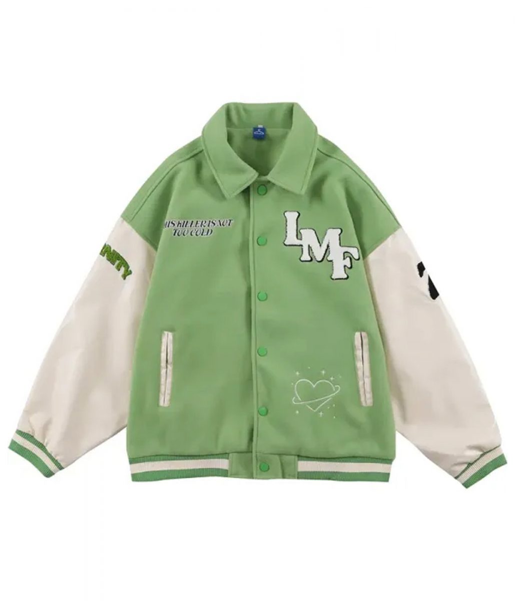 Tideeku New This Killer is Not too Cold Letterman Jacket - Image 3