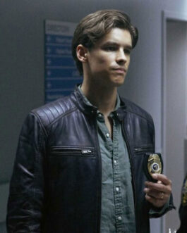 Titans Brenton Thwaites Black Leather Jacket