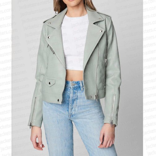 Toccarra Cash Everything’s Trash Leather Jacket