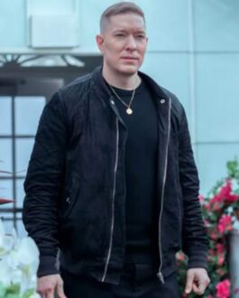 Joseph Sikora Power Book IV Force Black Satin Jacket