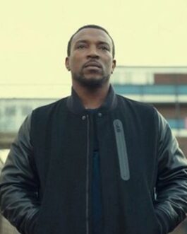 Top Boy Ashley Walters Black Varsity Jacket