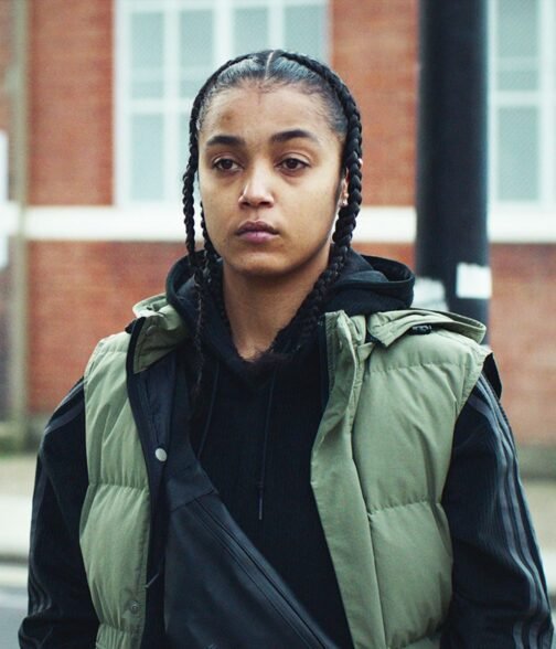 Jasmine Jobson Top Boy Green Vest