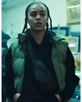 Jasmine Jobson Top Boy Green Vest