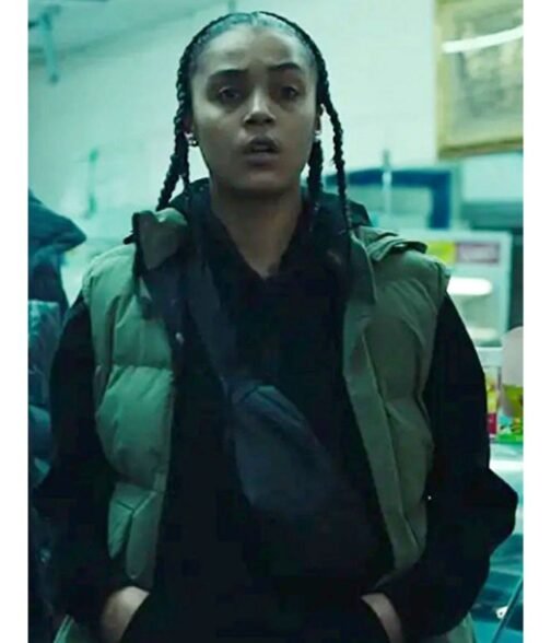 Jasmine Jobson Top Boy Green Vest - Image 2