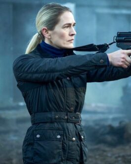 Gangs of London Laura Bach Belted Black Jacket