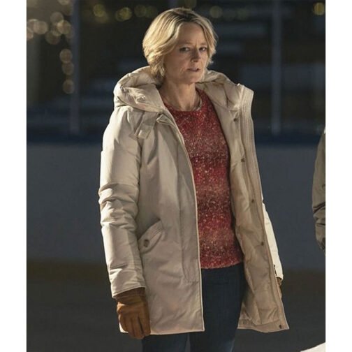 True Detective S04 Jodie Foster White Jacket - Image 3