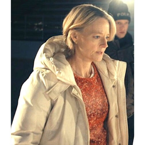 True Detective S04 Jodie Foster White Jacket - Image 2