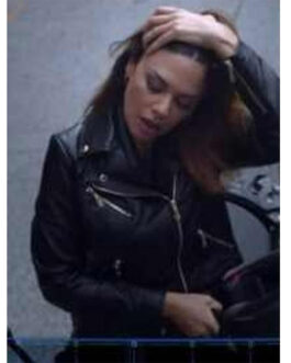 True Lies Angélica Celaya Leather Jacket