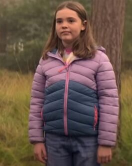 Eden Togwell Trying Puffer Purple Jacket
