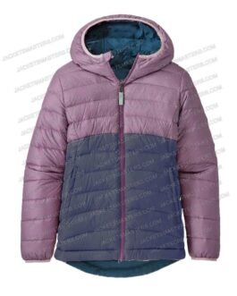 Eden Togwell Trying Puffer Purple Jacket