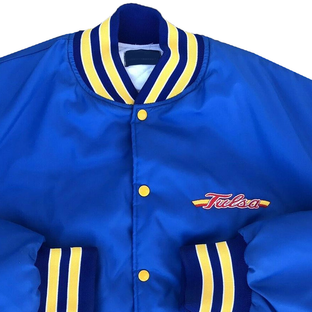 Tulsa Golden Hurricane Retro Style Jacket - Image 3