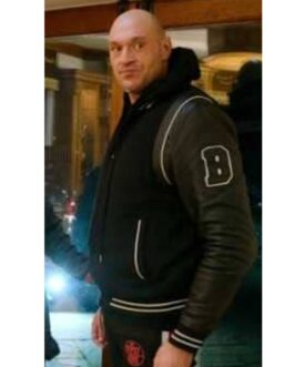 Tyson Fury At Home With The Furys Varsity Jacket