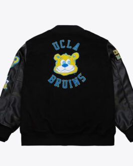 UCLA Bruins Black Varsity Jacket