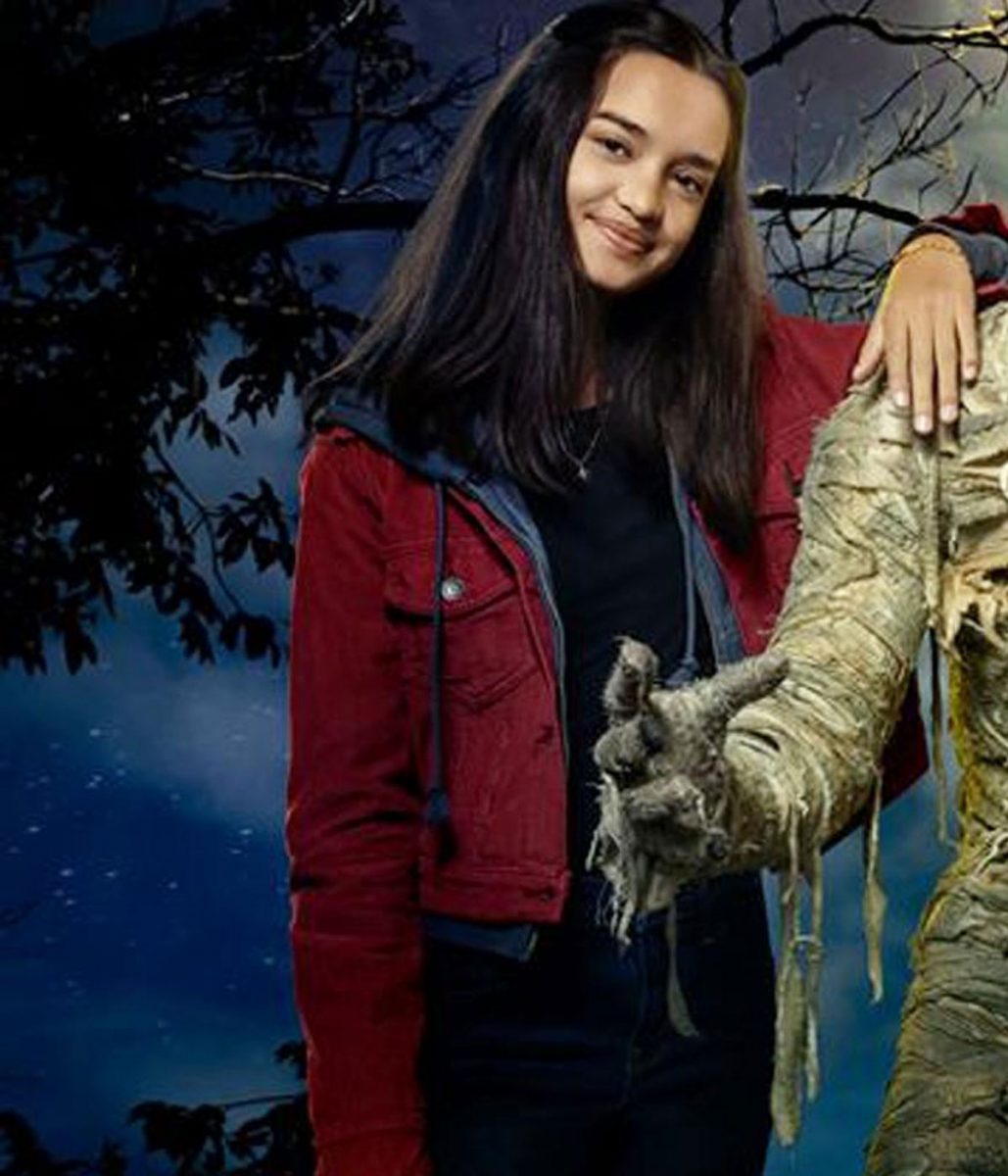 Sophia Hammons Under Wraps Denim Red Jacket