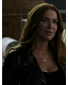 Unforgettable S04 Poppy Montgomery Leather Jacket