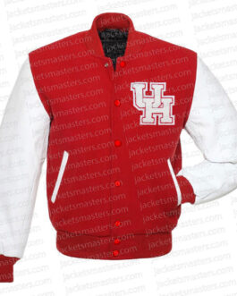 University of Houston Red Varsity Jacket