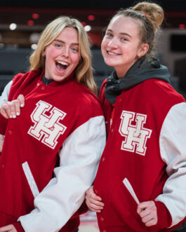 University of Houston Red Varsity Jacket