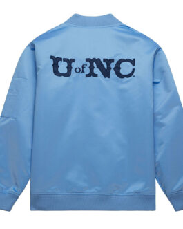 University of North Carolina Vintage Logo Light Blue Jacket