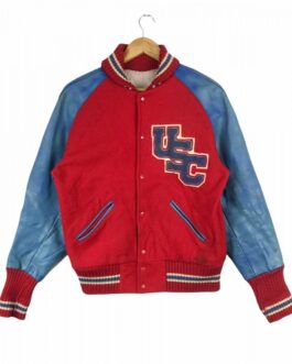 USC Cardinal SC Interlock Letterman Jacket